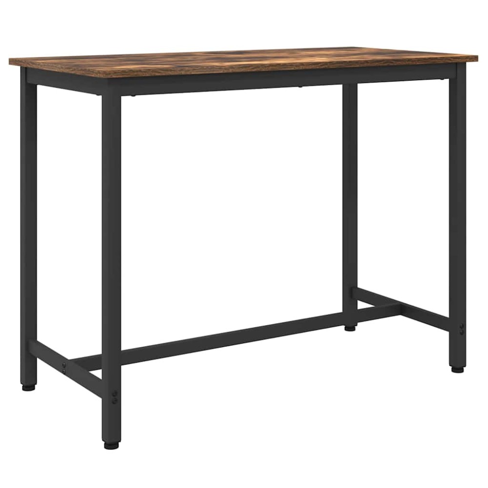 vidaXL τραπέζι Καπνιστό Δρύς 100x50x76,5cm