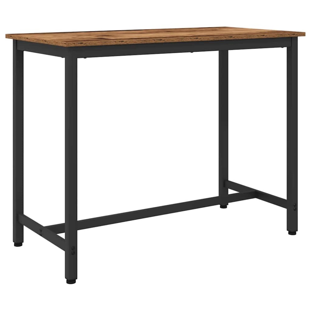 vidaXL τραπέζι Παλιό ξύλο 100x50x76,5cm