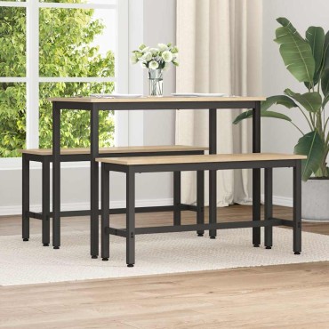 vidaXL Καθιστικό Σαλονιού Δρύς Sonoma 100x32,5x48,5cm