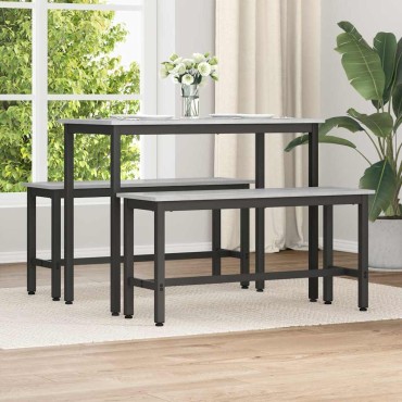 vidaXL Καθιστικό Σαλονιού 100x32,5x48,5cm 2 τμχ.