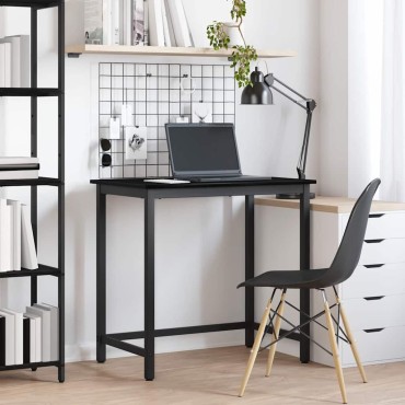 vidaXL τραπέζι Μαύρη Οξυά 100x50x76,5cm 1 τεμ.