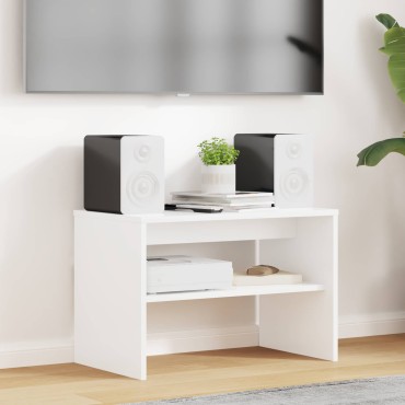 vidaXL Ντουλάπι TV 60x35x40cm Λευκό Επεξεργασμένο Ξύλο