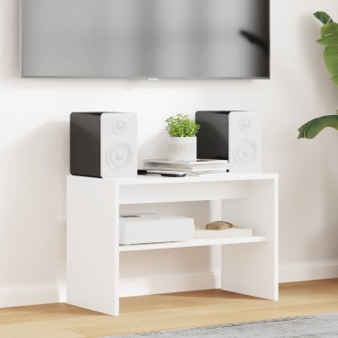 vidaXL Ντουλάπι TV 60x30x40cm Λευκό Επεξεργασμένο Ξύλο