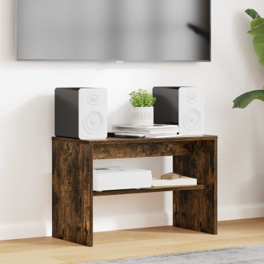vidaXL Ντουλάπι TV 60x30x40cm Καπνιστό Δρύς Επεξεργασμένο Ξύλο