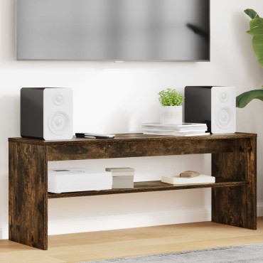 vidaXL Ντουλάπι TV 100x30x40cm Καπνιστό Δρύς Επεξεργασμένο Ξύλο