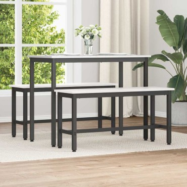 vidaXL Καθιστικό Σαλονιού 100x32,5x49cm 2 τεμ. Στερεό ξύλο πεύκου