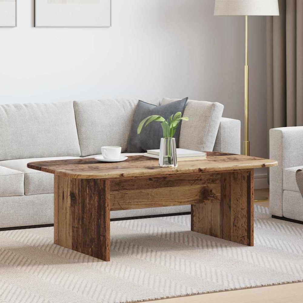 vidaXL Τραπεζάκι σαλονιού Παλιό ξύλο 93x53x33 εκ 1 τεμ.