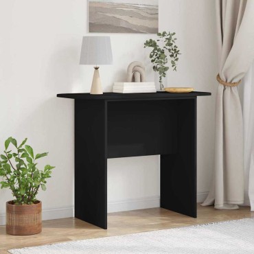 vidaXL Τραπέζι κονσόλας Μαύρο 93x40x75cm Επεξεργασμένο Ξύλο