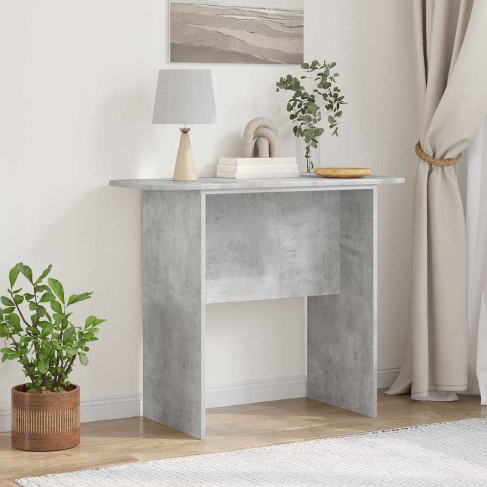 vidaXL Τραπέζι κονσόλας Σκυρόδεμα Γκρι 93x40x75 εκ