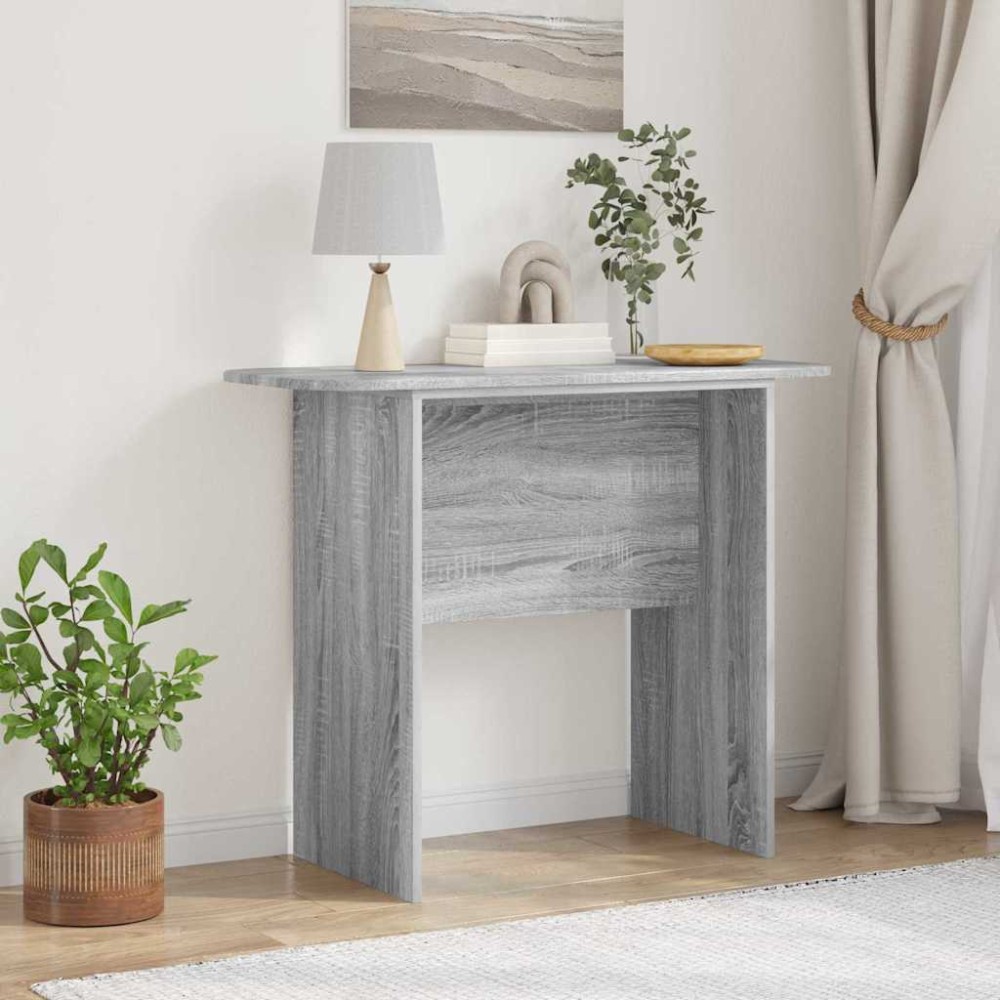 vidaXL Τραπέζι κονσόλας Γκρίζο Σονομα 93x40x75 εκ