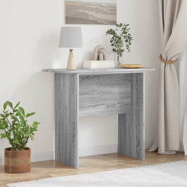 vidaXL Τραπέζι κονσόλας Γκρίζο Σονομα 93x40x75 εκ