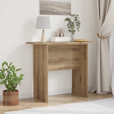 vidaXL Τραπέζι κονσόλας Artisan Oak 93x40x75cm Επεξεργασμένο Ξύλο
