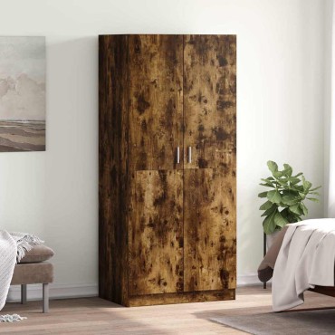 vidaXL Ντουλάπα Καπνιστή Δρυς 80x52x180cm από Επεξεργασμένο Ξύλο 1 τεμ.