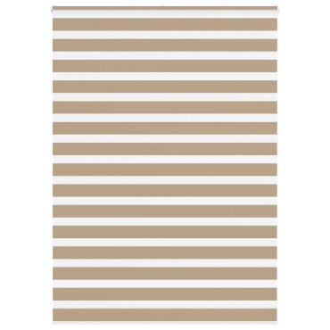 vidaXL Ζέβρα τυφλή 165x230 cm Πλάτος υφάσματος 160,9 εκ. Πολυεστέρας