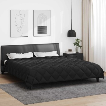 vidaXL Χειμερινό Παπλωματοθήκη 240 x 260 εκ. 450 gsm Μαύρο