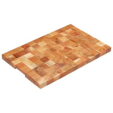 vidaXL Επιφάνεια Κοπής 60 x 40 x 3,8 εκ. από Μασίφ Ξύλο Ακακίας