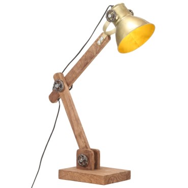 vidaXL Φωτιστικό Επιτραπέζιο Industrial Στρ. 25 W Χάλκ. 58x18x90εκ Ε27