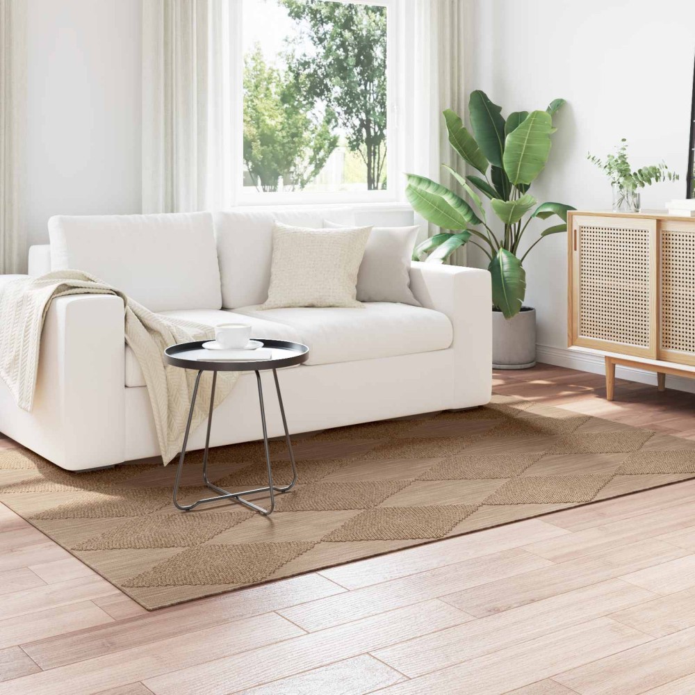 vidaXL Χαλιά χώρου Ορθογώνιος AGIRA Φυσικό 230x160cm Πολυεστέρας
