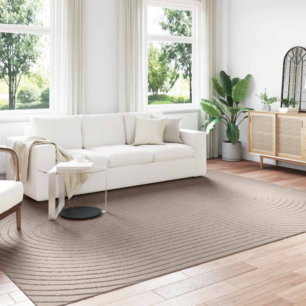 vidaXL Χαλιά χώρου Ορθογώνιος PALMERAS Μπεζ 340x240cm Πολυεστέρας
