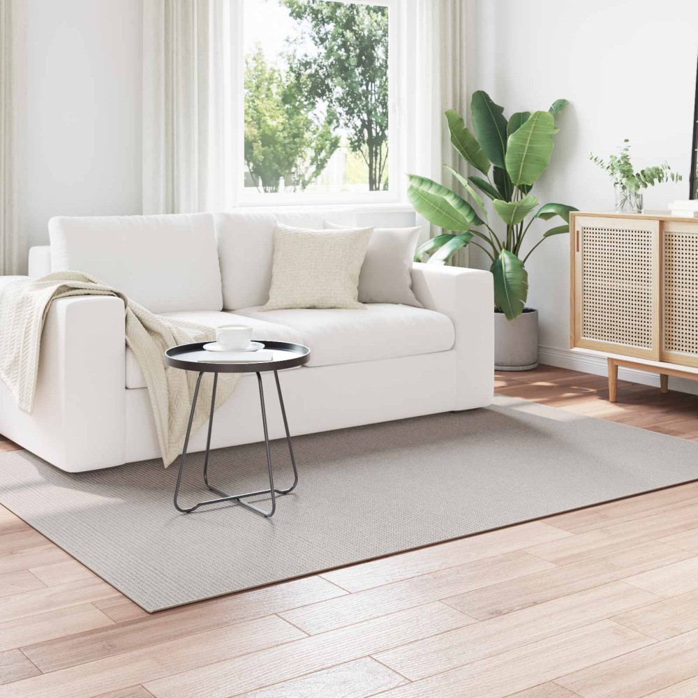 vidaXL Χαλιά χώρου Ορθογώνιος LUGO Κρεμ 230x160cm Πολυεστέρας