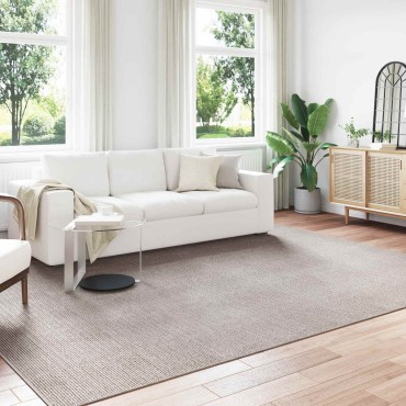 vidaXL Χαλί εσωτερικού χώρου LUGO Κρέμα και Ταπεί 240x340cm