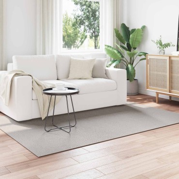 vidaXL Χαλί εσωτερικού χώρου LUGO Κρεμ και Γκρι 160x230cm