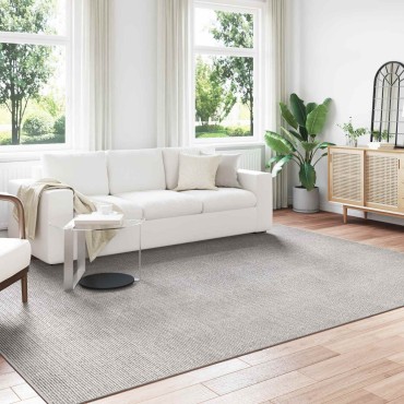 vidaXL Χαλί εσωτερικού χώρου LUGO Κρεμ και Γκρι 280x200 εκ