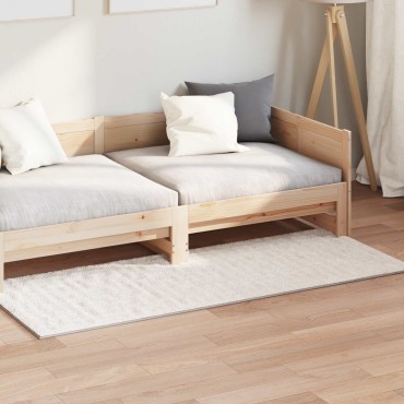 vidaXL Χαλί εσωτερικού χώρου SIROLO Μπεζ 80x200cm Πολυεστέρας
