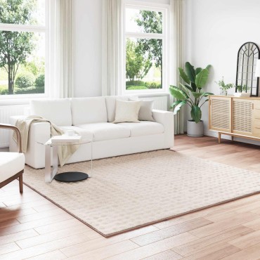 vidaXL Χαλιά χώρου τετράγωνο SIROLO Μπεζ 240x240cm Πολυεστέρας