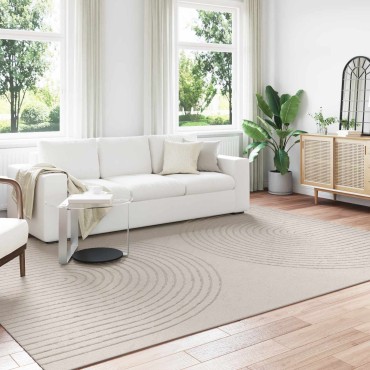 vidaXL Χαλί εσωτερικού χώρου GALATI Κρεμ 240x340cm Πολυεστέρας