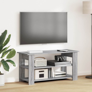 vidaXL Βάση τηλεόρασης Γκρίζο Σονομα 100x40x50cm