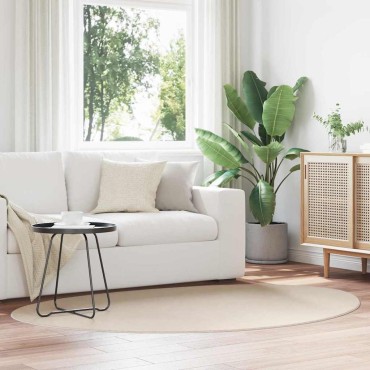 vidaXL Χαλί HUARTE Μπεζ 140x200cm Πολυεστέρας