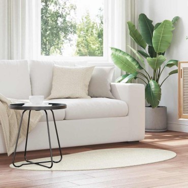 vidaXL Χαλιά χώρου HUARTE Κρεμ 80x150cm Πολυεστέρας