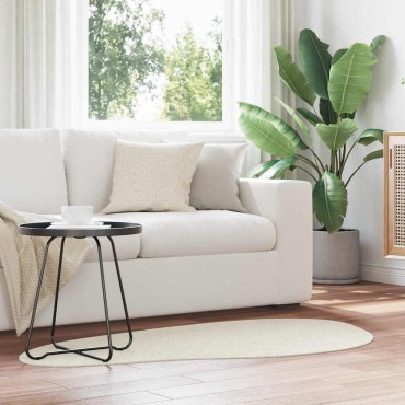 vidaXL Χαλί HUARTE Κρεμ 80x150cm Πολυεστέρας