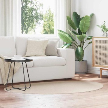 vidaXL Χαλιά χώρου HUARTE Μπεζ 120x170cm Πολυεστέρας