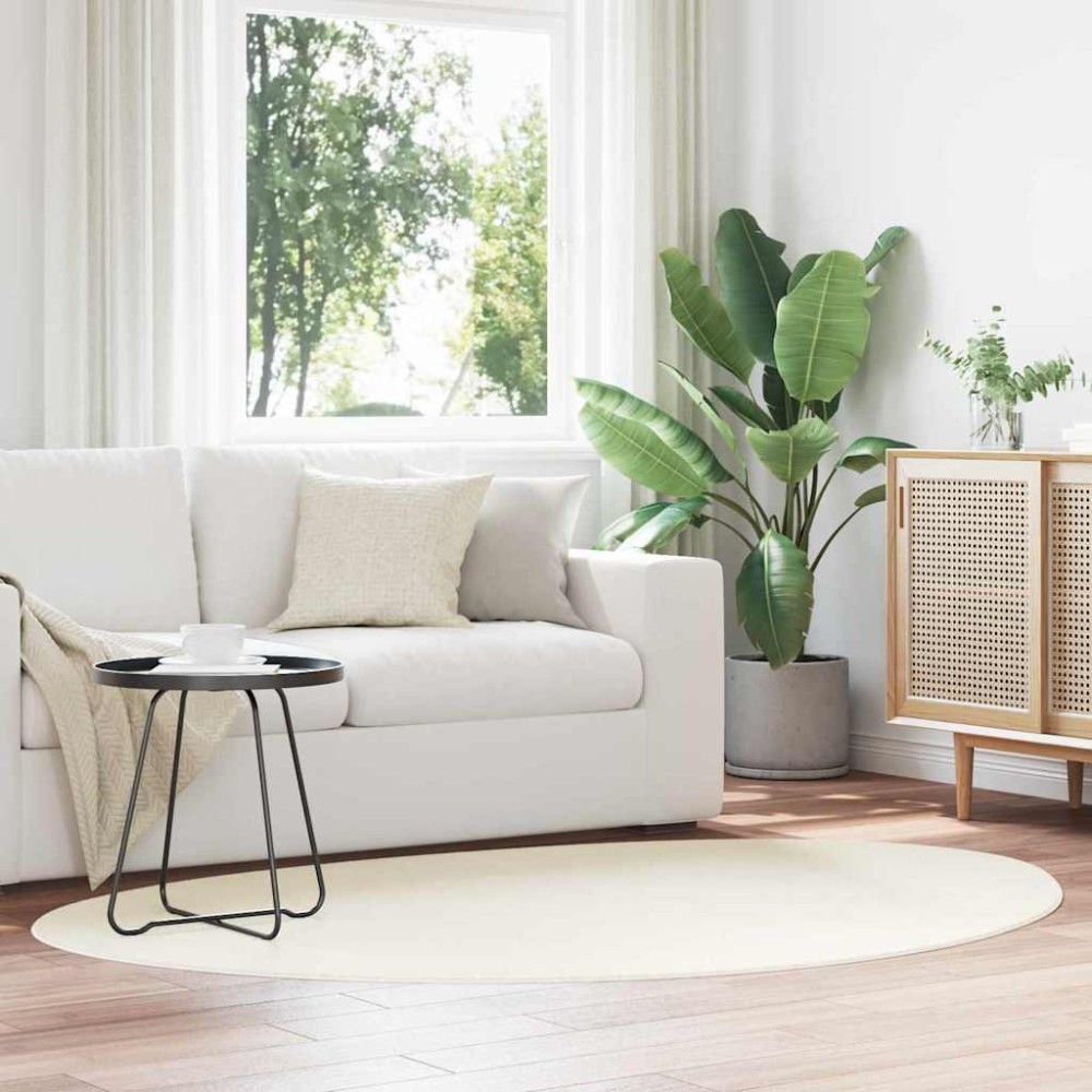vidaXL Χαλί HUARTE Κρεμ 120x170cm Πολυεστέρας