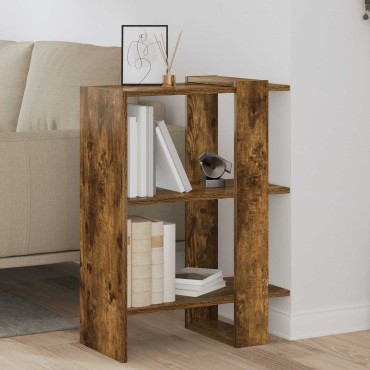 vidaXL Ράφι Βιβλίων 2 επιπέδων 52x25x71,5cm Επεξεργασμένο Ξύλο 1 τεμ.