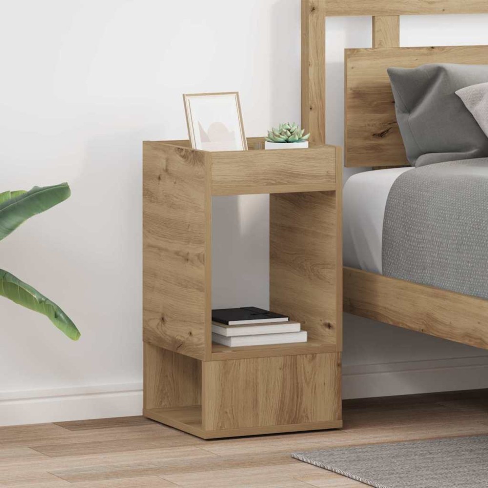 vidaXL End Table 2 τεμ. Artisan Oak 30x30x56cm