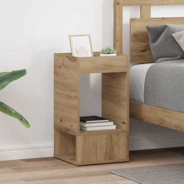vidaXL End Table 2 τεμ. Artisan Oak 30x30x56cm