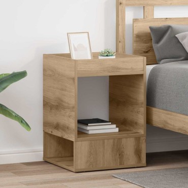 vidaXL End Table 2 τεμ. Artisan Oak 40x40x56cm