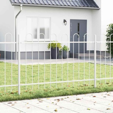 vidaXL Φράχτης Κήπου BOXTEL Λευκό 170x3,4x170cm