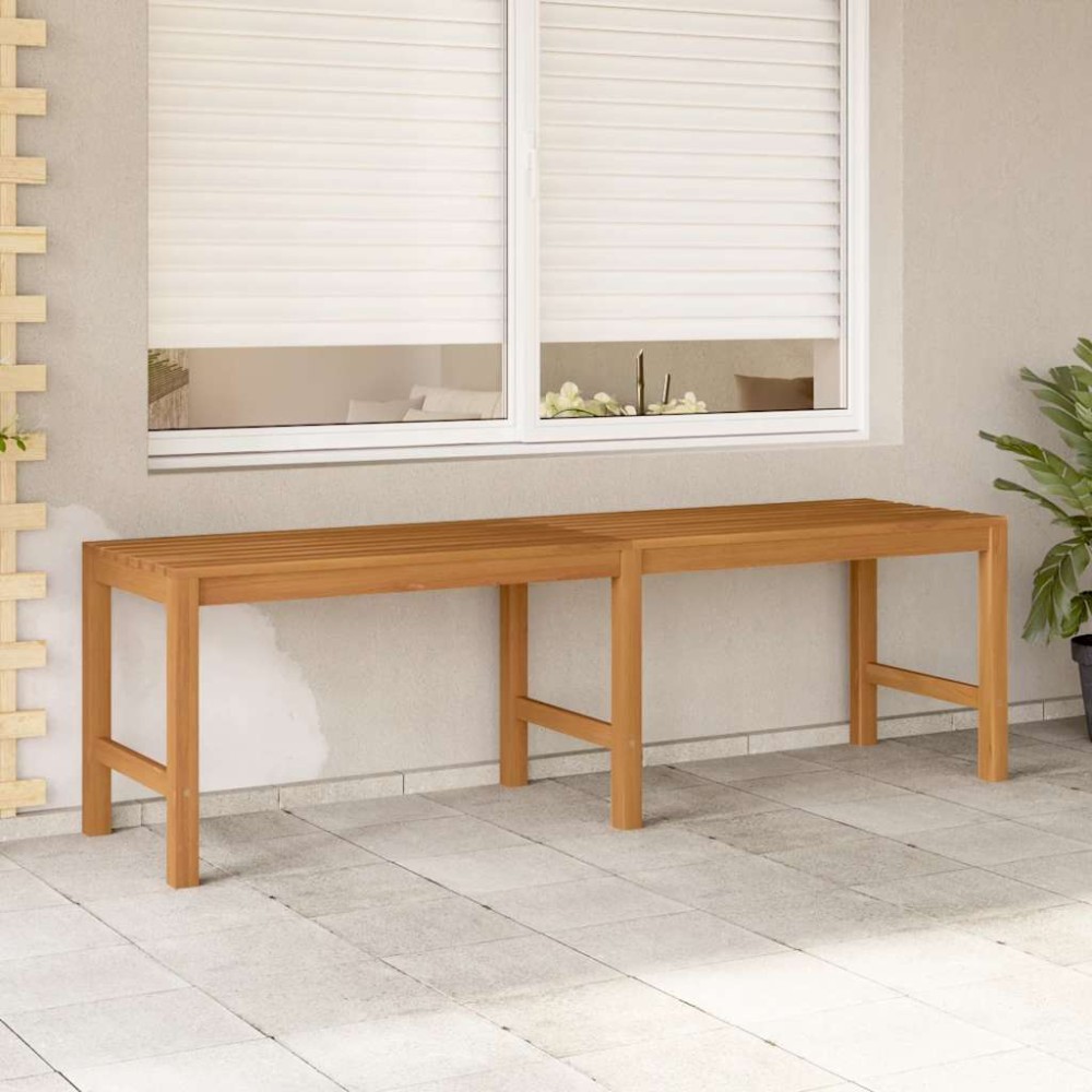 vidaXL Παγκάκι Κήπου από Μασίφ Ξύλο Teak 150x40x45cm 1 τεμ.
