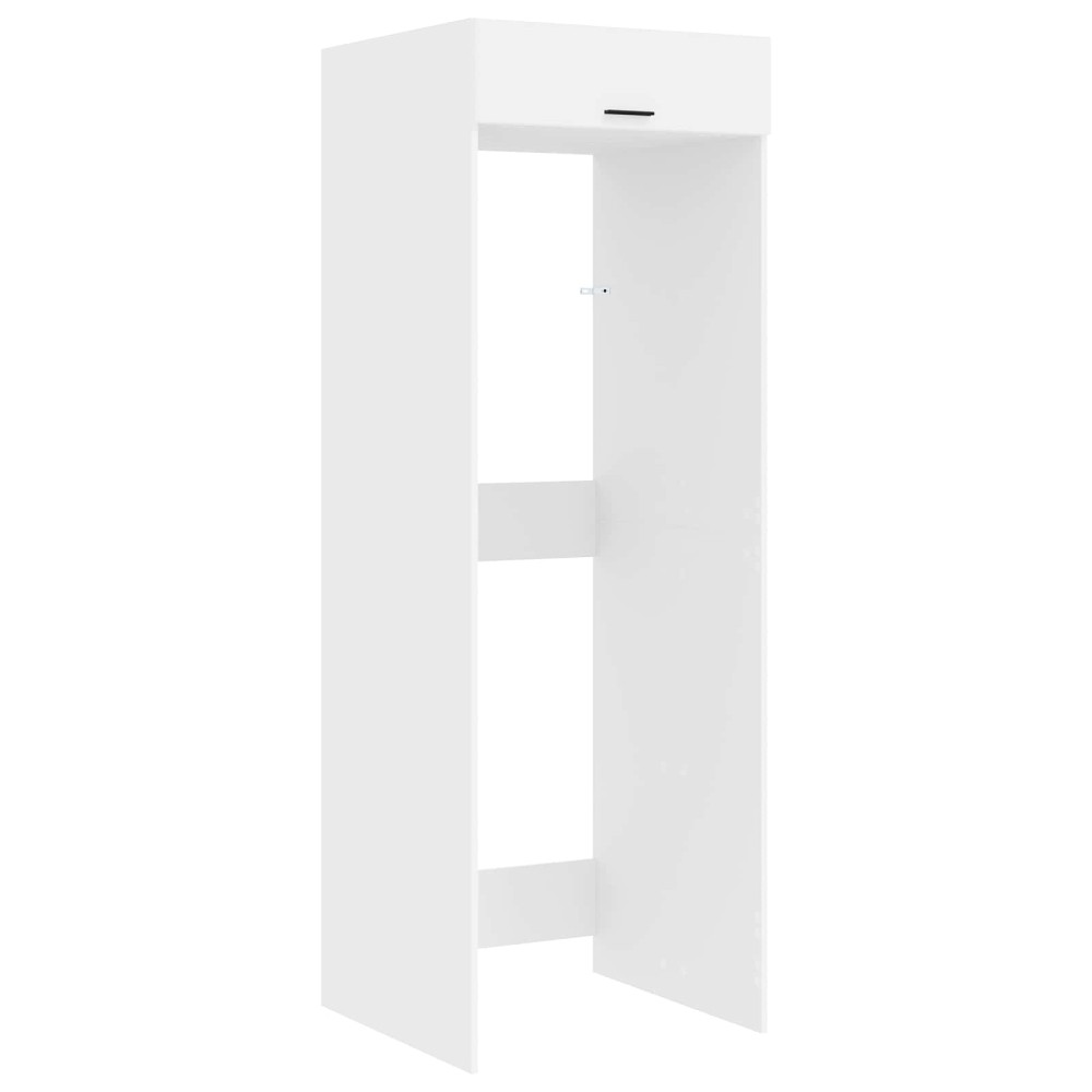 vidaXL Ντουλάπα Πλυντηρίου Λευκό 67,5x68x200cm Επεξεργασμένο ξύλο 1 τεμ.