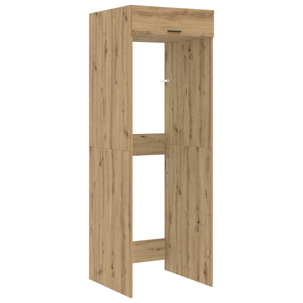 vidaXL Ντουλάπα Πλυντηρίου με πόρτα Artisan Oak 67,5x68x200 εκ 1 τεμ.