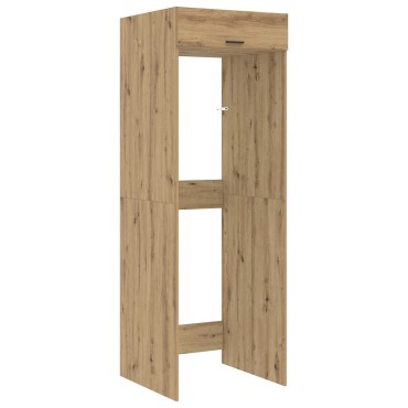 vidaXL Ντουλάπα Πλυντηρίου με πόρτα Artisan Oak 67,5x68x200 εκ 1 τεμ.