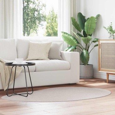 vidaXL Χαλιά χώρου HUARTE Άμμος 120x170cm Πολυεστέρας
