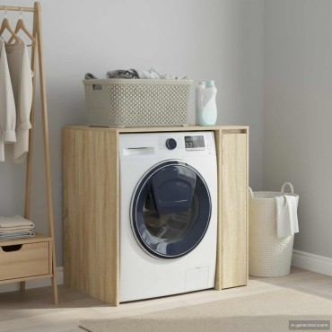 vidaXL Ντουλάπα Πλυντηρίου Σονόμα 87x60x89cm Επεξεργασμένο ξύλο 1 τεμ.