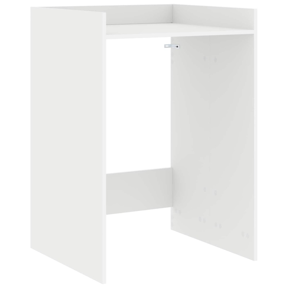 vidaXL Ντουλάπα Πλυντηρίου Λευκό 67,5x62x97cm Επεξεργασμένο ξύλο 1 τεμ.