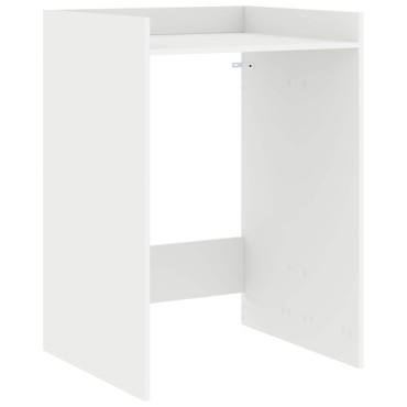 vidaXL Ντουλάπα Πλυντηρίου Λευκό 67,5x62x97cm Επεξεργασμένο ξύλο 1 τεμ.