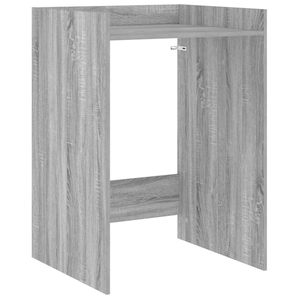 vidaXL Ντουλάπα Πλυντηρίου Γκρίζο Σονομα 67,5x62x97 εκ 1 τεμ.